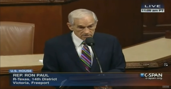 Ron Paul&#039;s Farewell Address to Congress