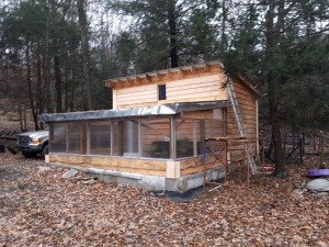 Homemade Greenhouse (real lumber)